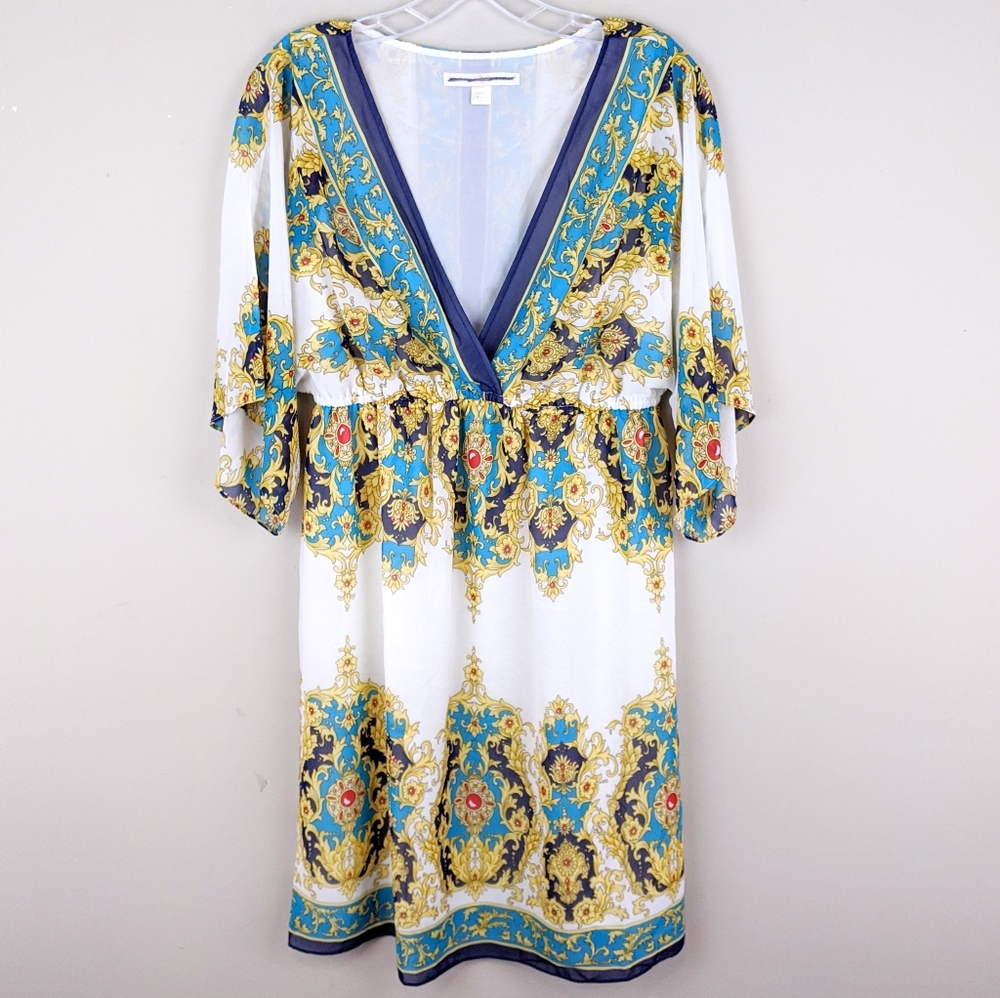 Boston Proper | Lightweight Print Dress - E88